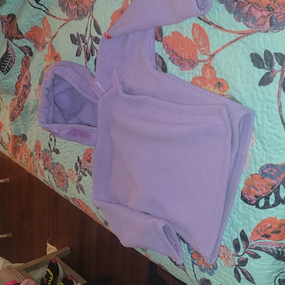 Purple Fleece Coats Size 6 Little Kids
